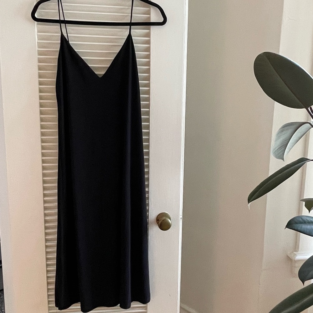 Zara Black Slip Dress